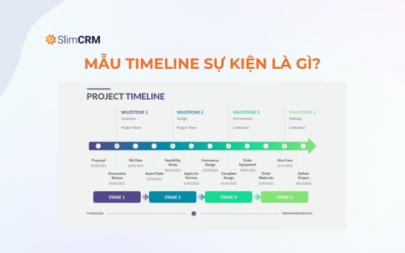 Mẫu timeline sự kiện là gì?