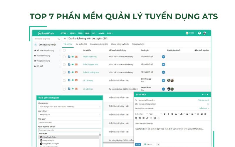 Phần mềm quản lý tuyển dụng ATS