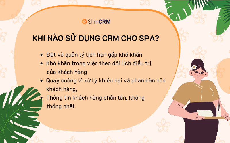 Dấu hiệu cho thấy bạn cần hệ thống crm cho spa