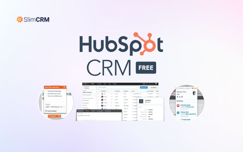 Phiên bản free CRM tại Hubspot