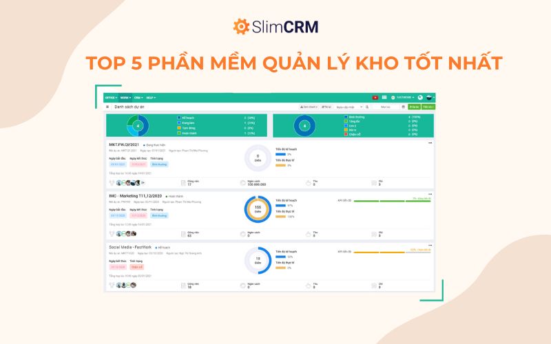 Phần mềm quản lý kho Logistics