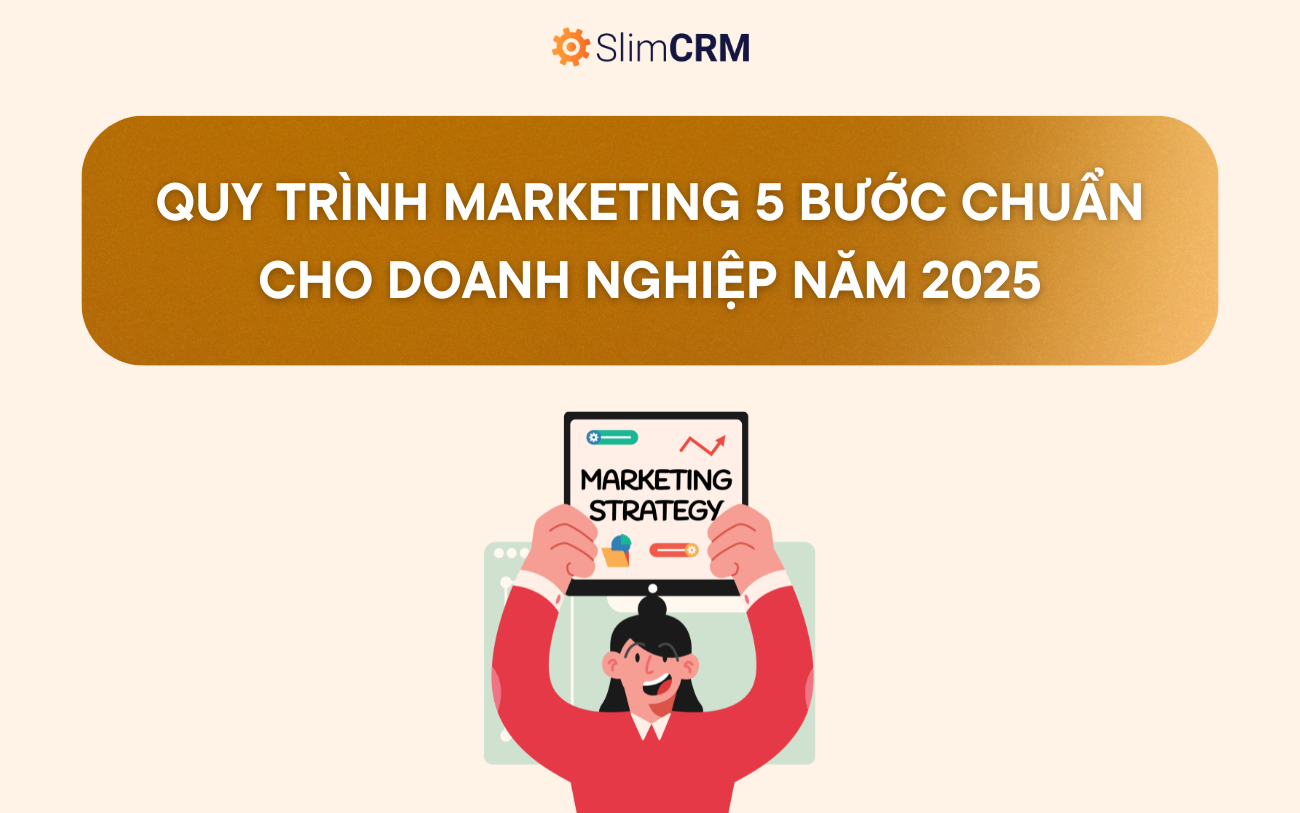 Quy trình Marketing 5 bước chuẩn cho doanh nghiệp năm 2025 Quy trình Marketing 5 bước chuẩn cho doanh nghiệp năm 2025