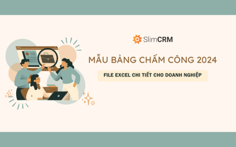 Mẫu bảng chấm công 2024 file excel chi tiết cho doanh nghiệp