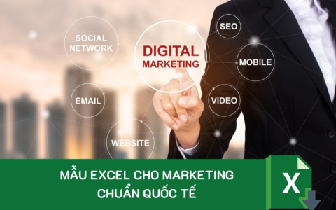 Mẫu excel cho Marketing