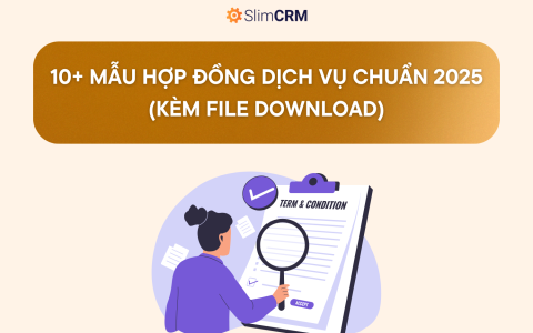 10+ Mẫu hợp đồng dịch vụ chuẩn 2025 (kèm file download)