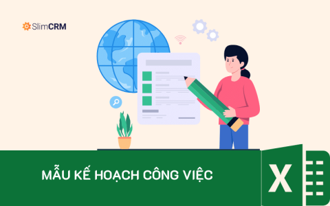 Mẫu kế hoạch công việc bằng excel