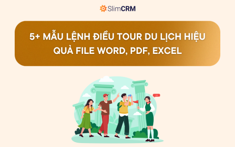 5+ Mẫu lệnh điều tour du lịch hiệu quả File word, pdf, excel
