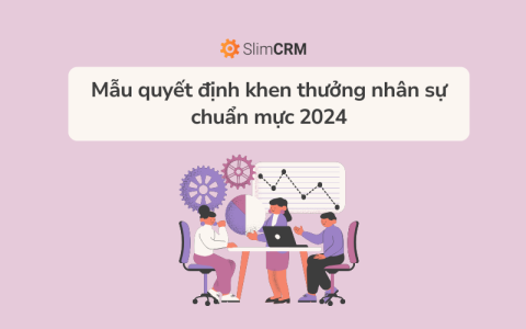 Mẫu quyết định khen thưởng nhân sự chuẩn mực 2024 