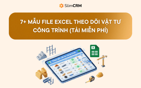 7+ Mẫu file excel theo dõi vật tư công trình (tải miễn phí)
