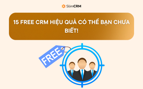 Phần mềm CRM miễn phí Phần mềm CRM miễn phí