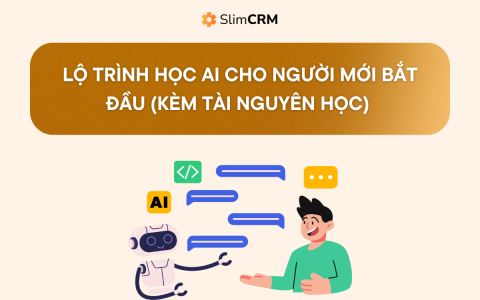 Lộ trình học AI cho người mới bắt đầu (Kèm tài nguyên học) 
