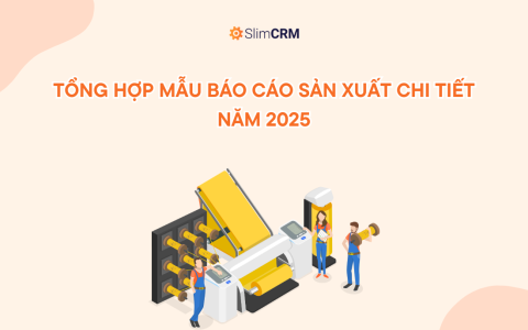 Mẫu báo cáo sản xuất