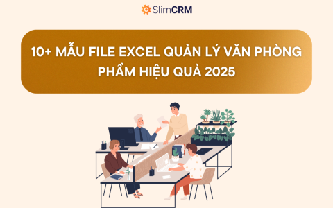 9+ mẫu file excel quản lý văn phòng phẩm hiệu quả 2025