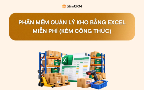 Phần mềm quản lý kho bằng Excel miễn phí (kèm công thức)