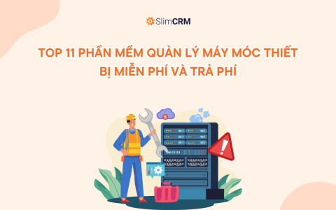 Phần mềm quản lý máy móc thiết bị