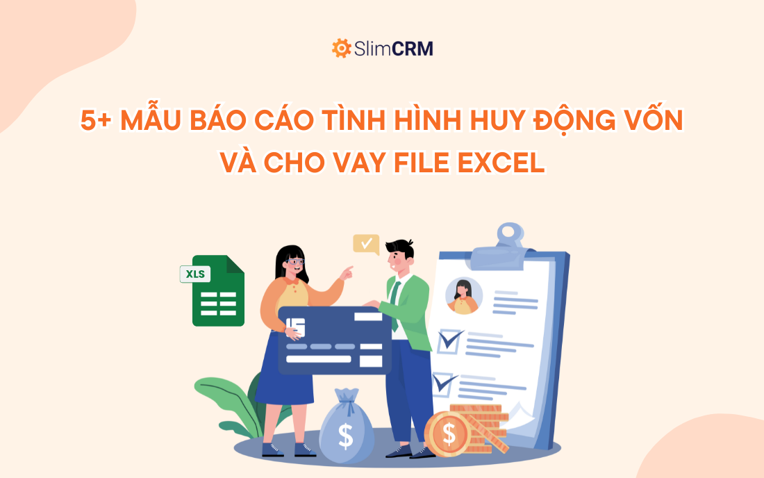 Mẫu báo cáo tình hình huy động vốn