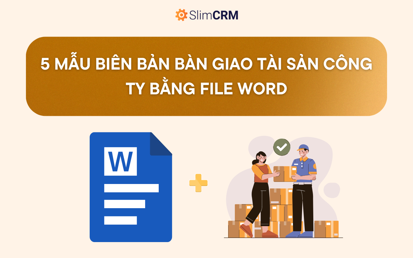5 mẫu biên bản bàn giao tài sản công ty bằng file Word