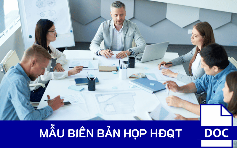 Mẫu biên bản họp hội đồng quản trị